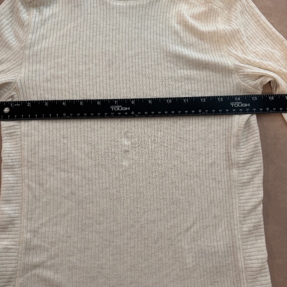 Madewell Ribbed Turtleneck Long-Sleeve Tee • size small • NT768 • NWT - Picture 7 of 15